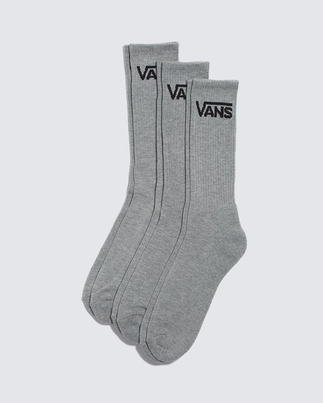 Meia Class Crew 41/45 Heather Grey (3 Pares)