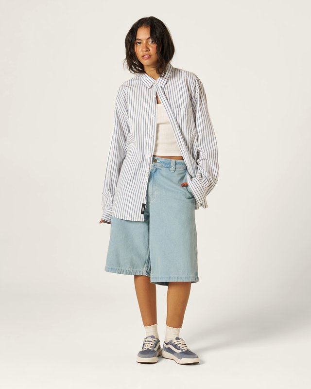Camisa Manga Longa Lx Dobby Stripe  White