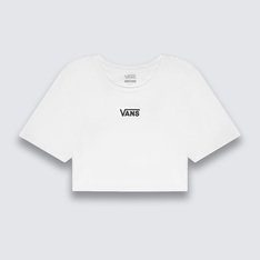 Camiseta Flying V Crew Crop Ii White