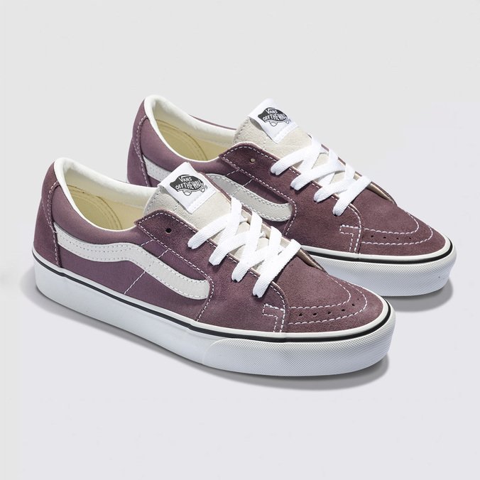 TÊNIS SK8-LOW VACATION CASUALS PLUM WINE