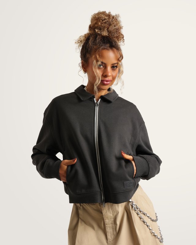 Jaqueta Alanna Fleece Faded Black