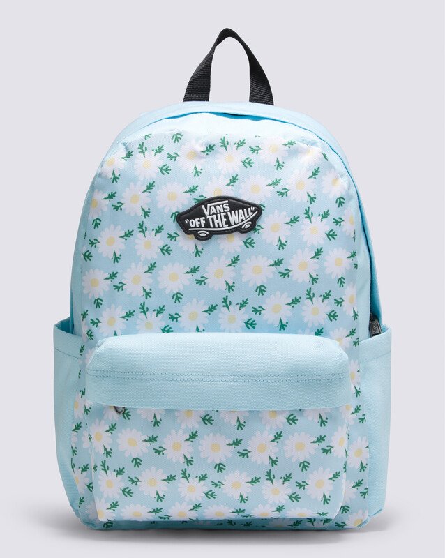 Mochila Old Skool Grom Backpack Fresh Flower Crystal Blue Infantil