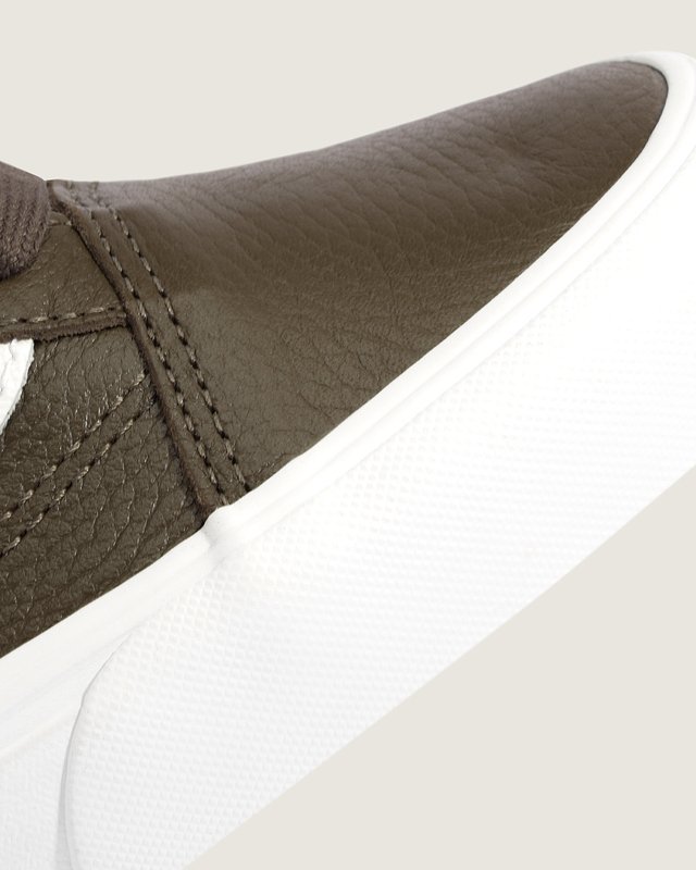 Tênis Old Skool Leather Brown True White