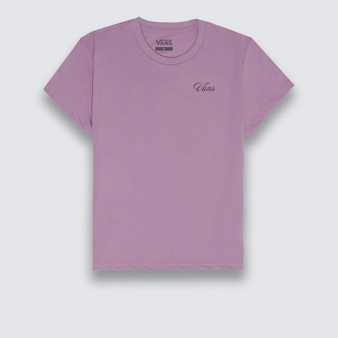 Camiseta Fallen Relaxed Crop SS Lavender Mist Infantil