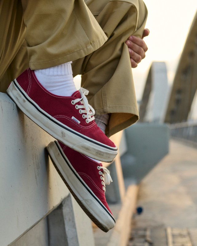 Tênis Authentic Vlt Lx Colors 44 Racing Red Marshmallow