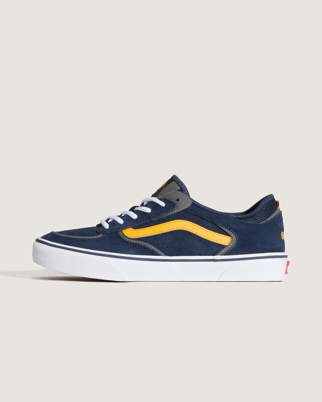Tênis Rowley Skate Roawley Navy Yellow