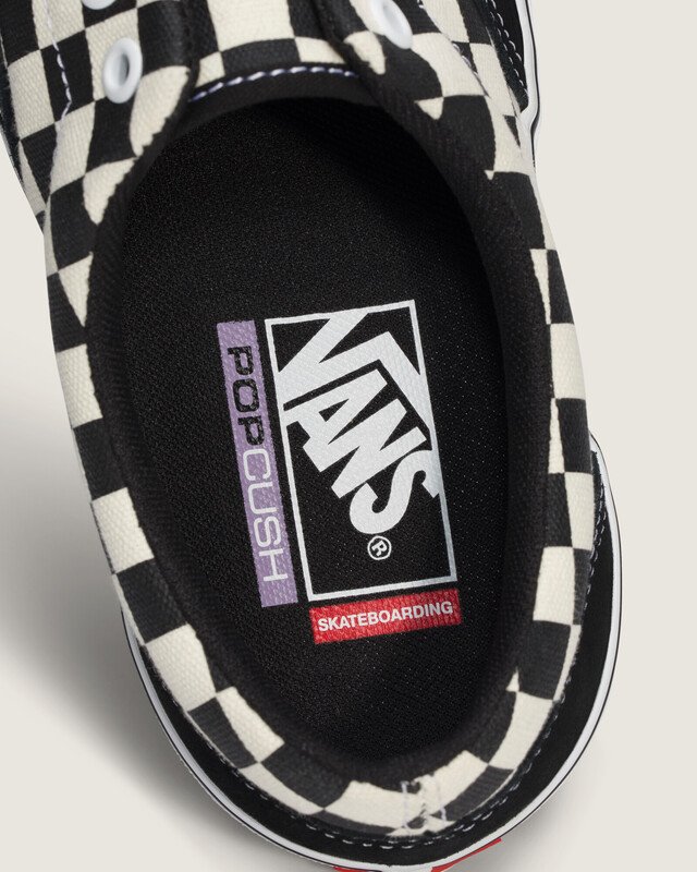 Tênis Skate Era Checkerboard Black White
