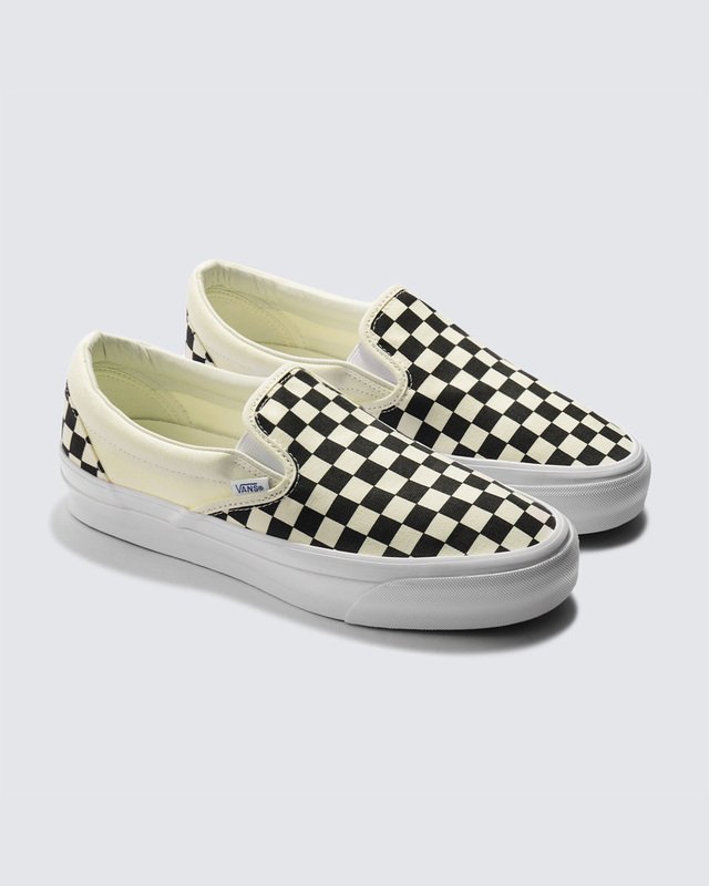 Tênis Slip-On Vlt Premium Black Off White