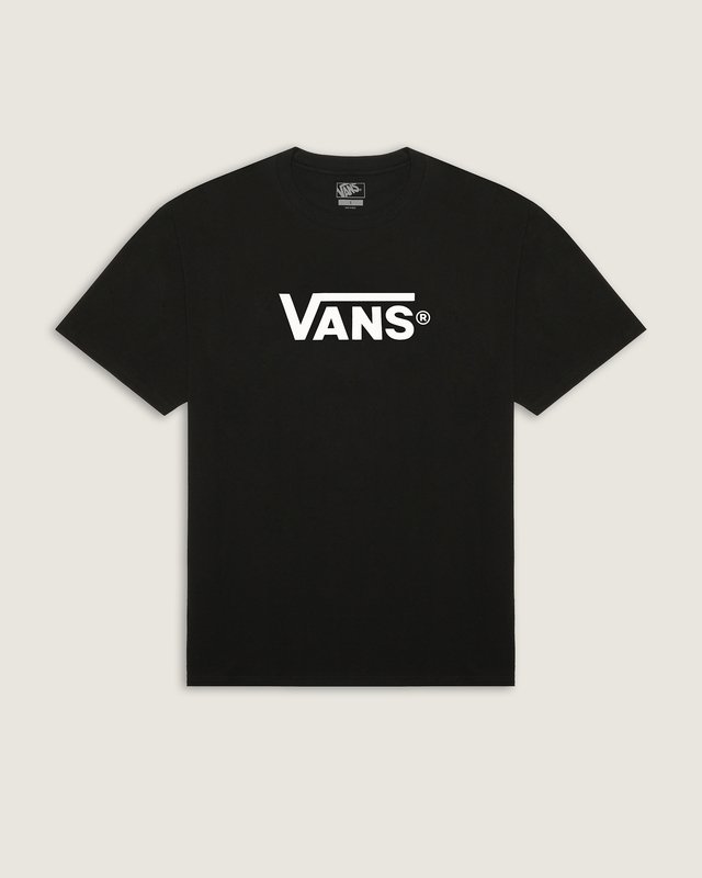 Camisa Manga Curta New Vans Classics Black Infanti