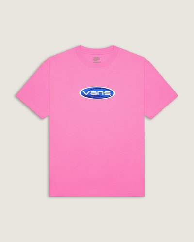 Camiseta Manga Curta Planet VANS Pink Fizz apresenta construção em knit com toque ousado e conforto essencial. O corte de manga curta garante caimento natural e liberdade de movimento, valorizando a atitude autêntica e descontraída associada à marca. Acabamento limpo e textura macia traduzem sensorial agradável sem ostentação, mantendo o foco na expressão e no conforto do modelo