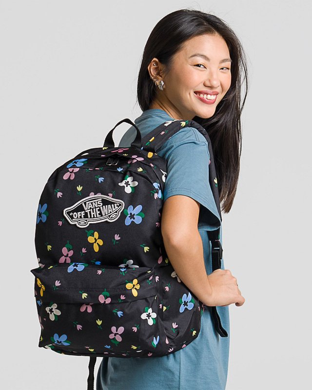 Mochila Old Skool Classic Black Lavender Mist