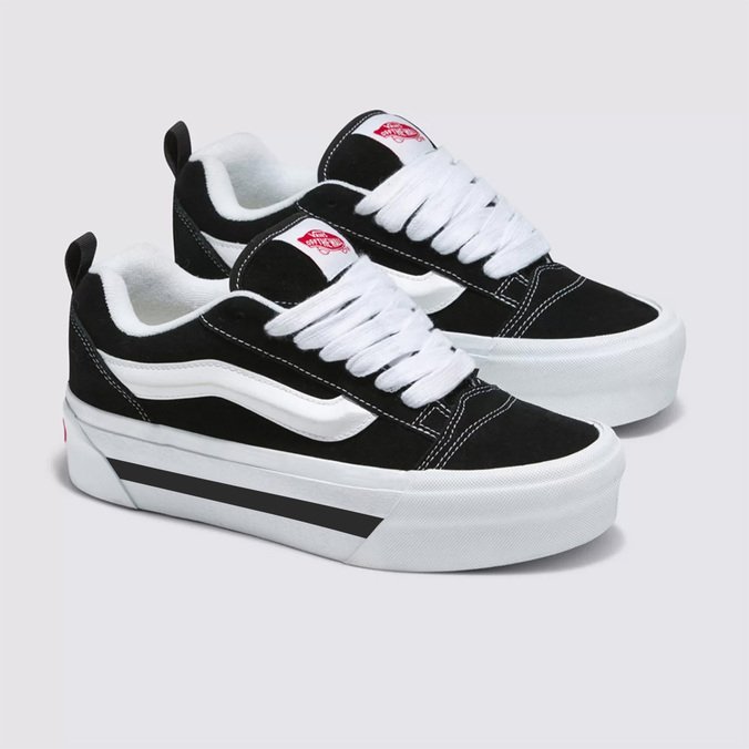 Tênis Knu Skool Stack Nostalgia Black White