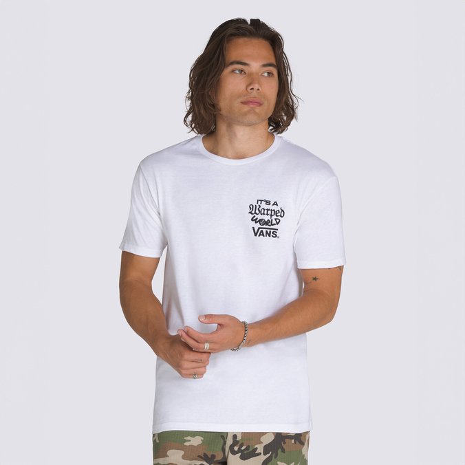 Camiseta Warped World Ss White
