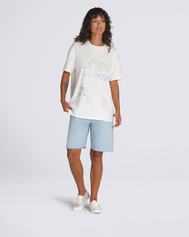 Camiseta St. Vans Oversized Ss Marshmallow