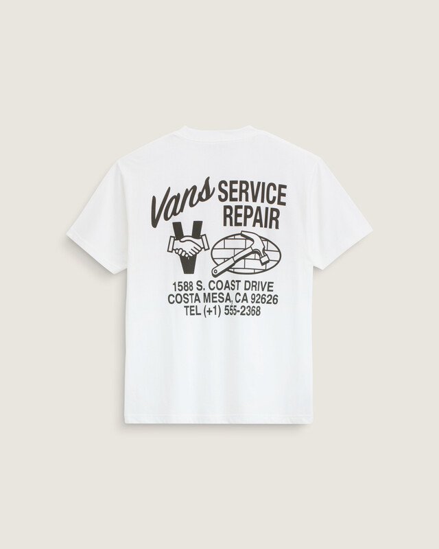Camiseta Service Repair Ss White Servicae