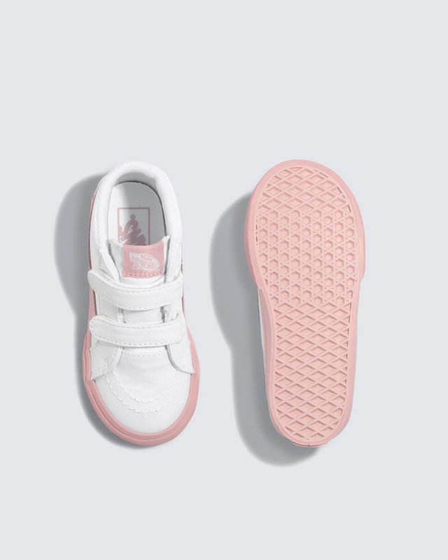 Tênis Sk8-Mid Pop Outsole Pink Marshmallow Infantil