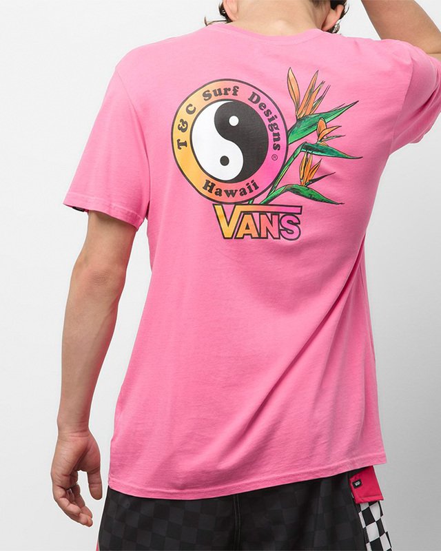 CAMISETA VINTAGE SS VANS X T&C AZALEA PINK