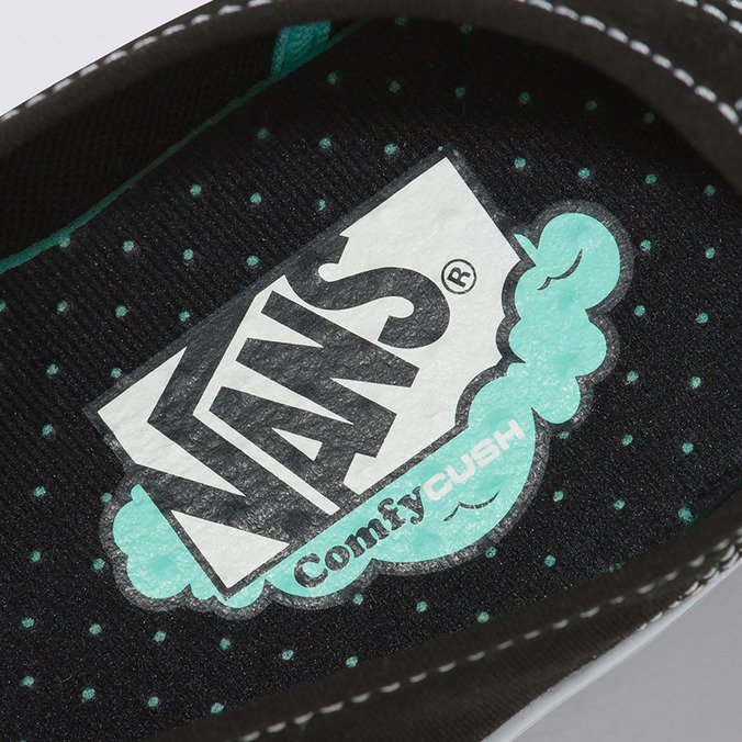 Tênis Authentic Comfycush Black True White