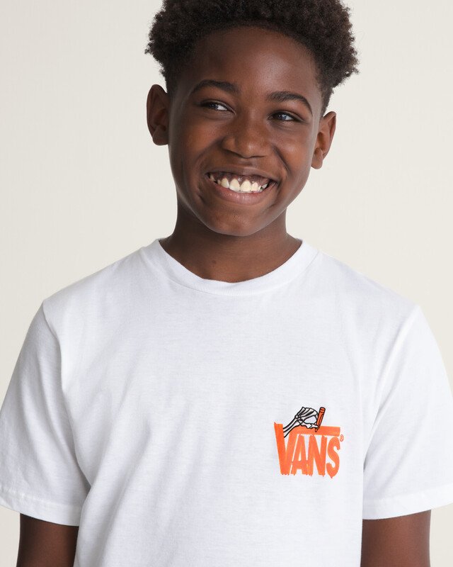 Camiseta Manga Curta Reggie Mischeif White Infantil