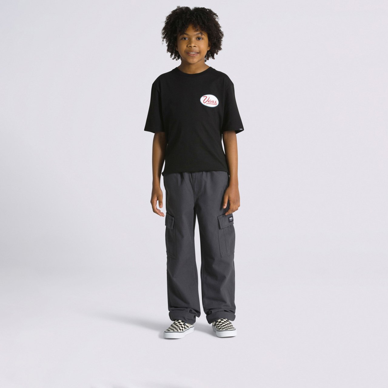 Calça Range Elastic Cargo Infantil Asphalt