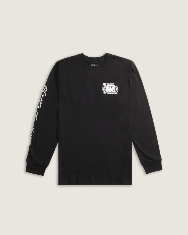 Camiseta Manga Longa Throwback Mixer Black