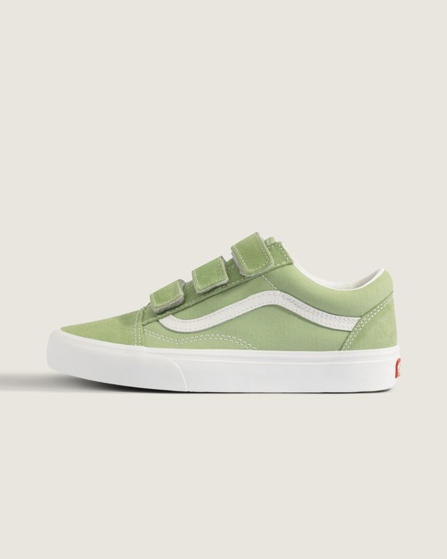 Tênis Old Skool Suede Canvas Sageleaf Green White