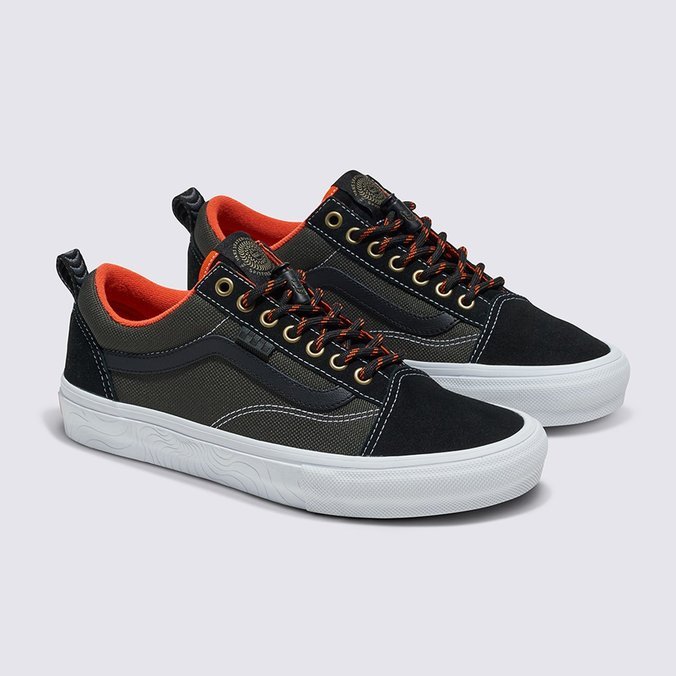 Tênis Skate Old Skool Spitfire Black Flame