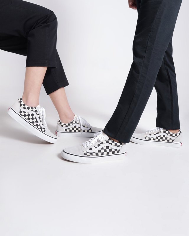Tênis Old Skool White Black