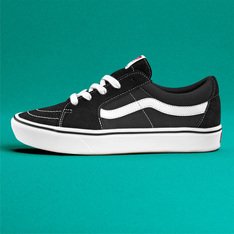 TÊNIS SK8-LOW COMFYCUSH BLACK TRUE WHITE | Vans