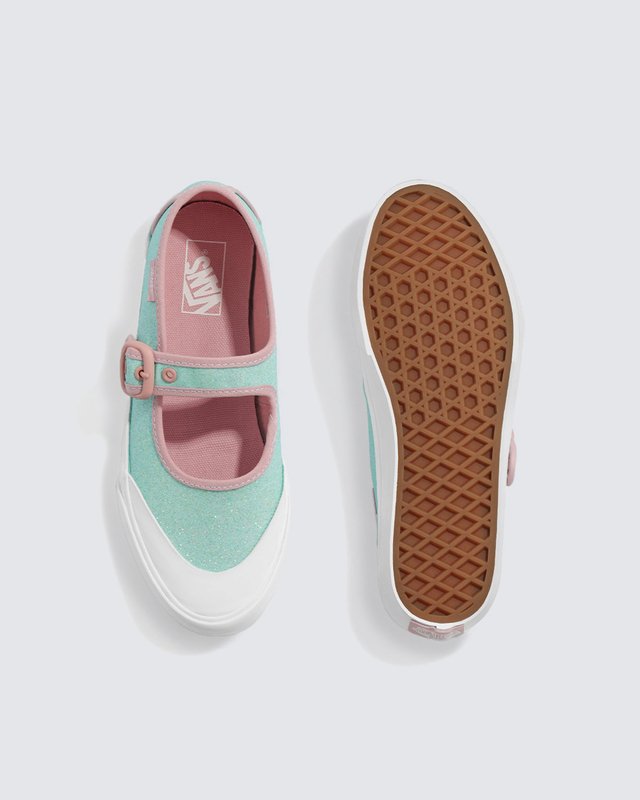 Tênis Mary Jane  Pastel Glitter Multi Infantil