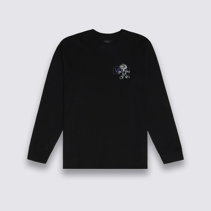 Camiseta Try Hard Ls Black