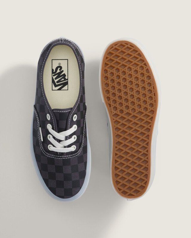 Tênis Authentic Stackform Checker Charcoal Black