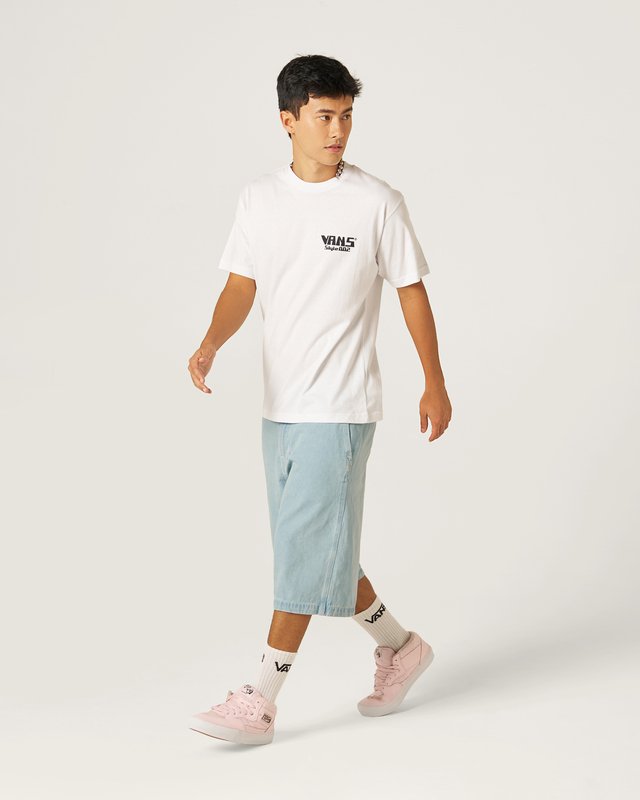 Camiseta Manga Curta Bottom Heavy White