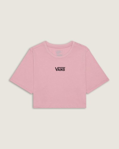 O estilo “Off The Wall” é referência nas artes, na cultura de rua e nos esportes de ação. Com estampa centralizada na altura do peito com assinatura Vans em “Drop V”, a Camiseta Ss Flying V Crew Crop Ii Pink Dawn de manga curta é urbana e compõe o visual casual, com inspiração no street style. Confeccionada em algodão e gola careca em rib, a camiseta com modelagem cropped - mais curta e que veste soltinha no corpo - para uso em diversos momentos, tanto como os de lazer como na prática de esportes de ação. A camiseta proporciona conforto e veste fácil, onde a única preocupação é apenas curtir dentro e fora das pistas com estilo.