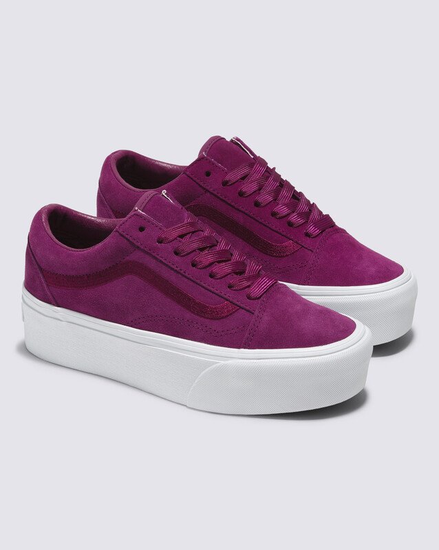 Tênis Old Skool Stackform Mono Embroidery Dark Purple