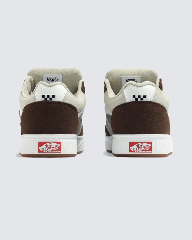 Tênis Estazzo Skate Dark Brown White