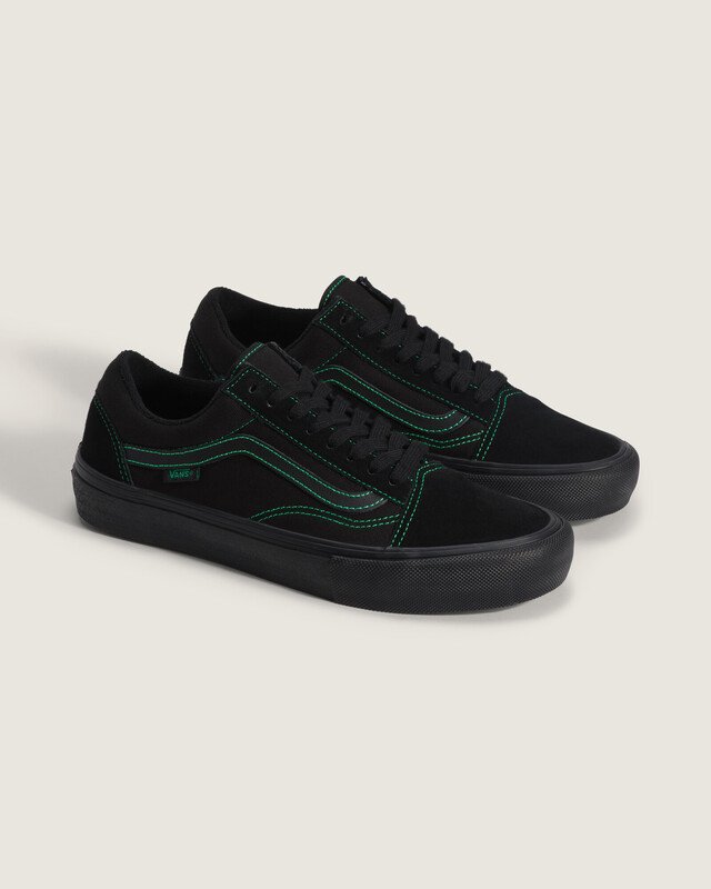 Tênis Old Skool Black Black Green