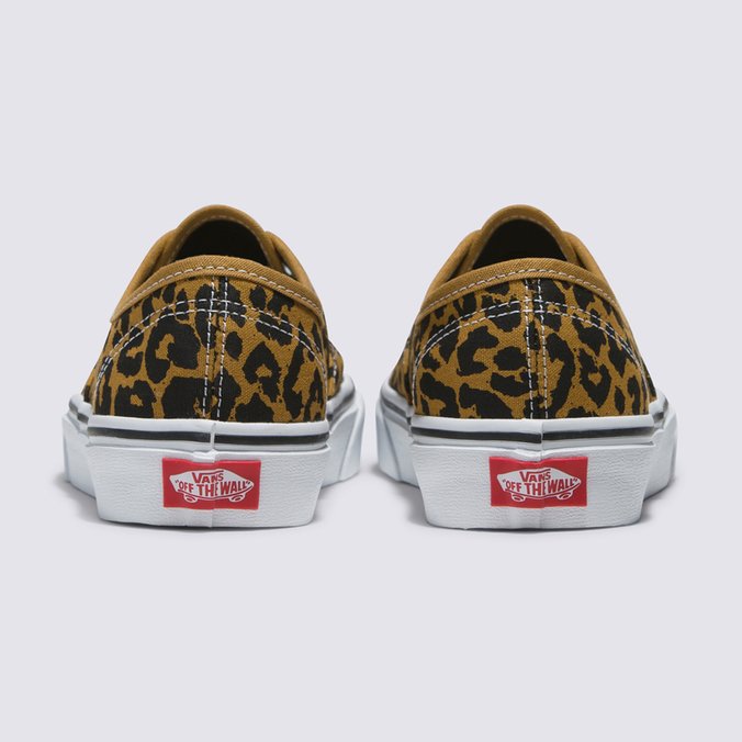 T nis Authentic Leopard Black True White Vans