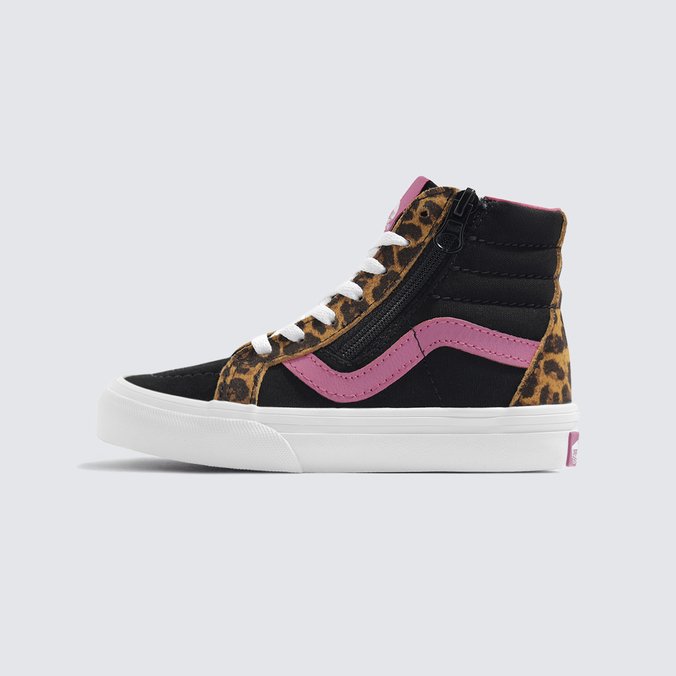 Tênis Sk8-Hi Leopard Pop Black Multi Infantil