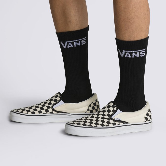Meia Vans Skate Crew 34/38 Black