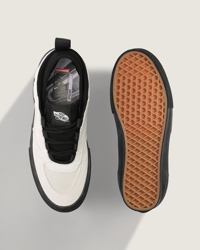 Tênis Pro Skate Safe Low Atiba Premium White Black