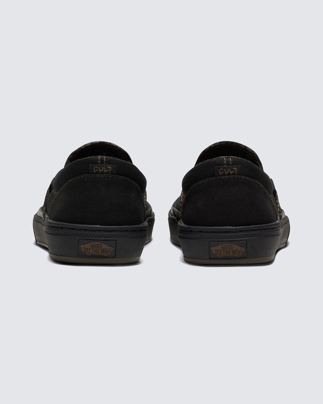 Tênis Bmx Slip-On Cult Black Gum