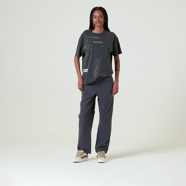 Camiseta Ss Unpatched Os Faded Black