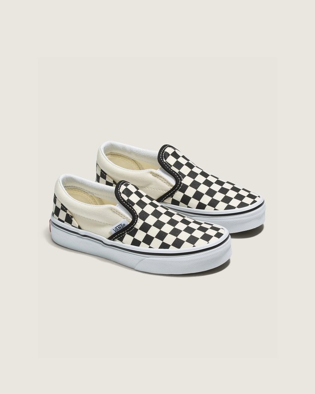 Tênis Slip-On Infantil Black White
