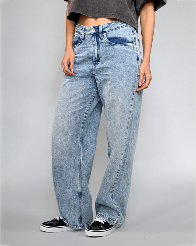 Calça Sirelle 5 Pocket Puddles Towel Wash