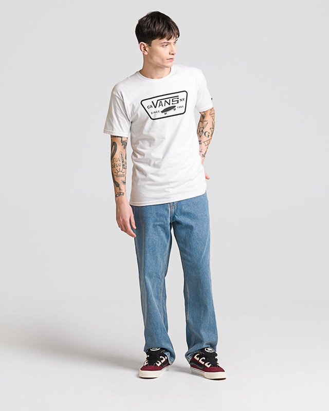 Camiseta Full Patch White Black