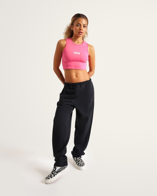 Regata Cropped Flying V Fitted Pink Velvet White