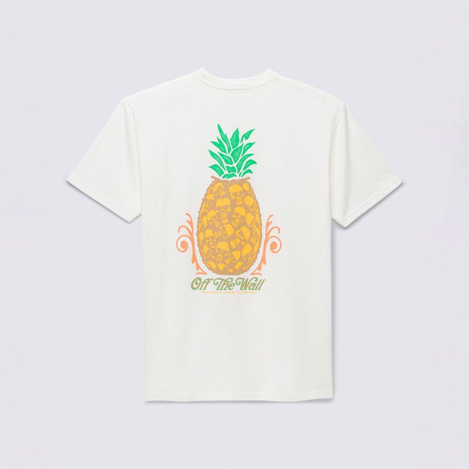 Camiseta Pineapple Skull Marshmallow