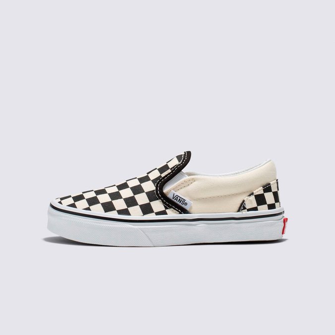 Tênis Slip-On Infantil Black White
