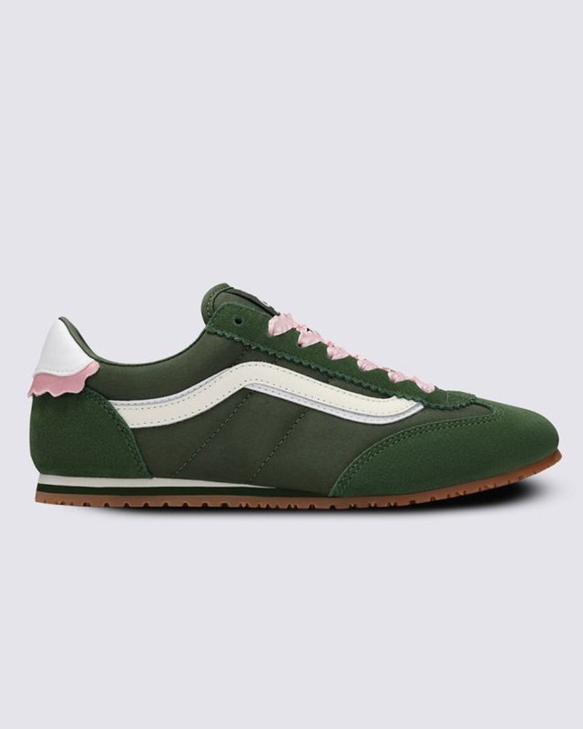 Tênis Super Lowpro Chou Lace Green Pink